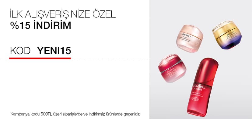 İLK ALIŞVERİŞİNİZE ÖZEL %15 İNDİRİM FIRSATI