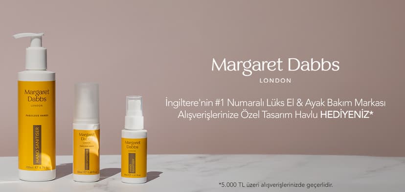 MARGARET DABBS LONDON ALIŞVERİŞİNİZE ÖZEL HEDİYE FIRSATI