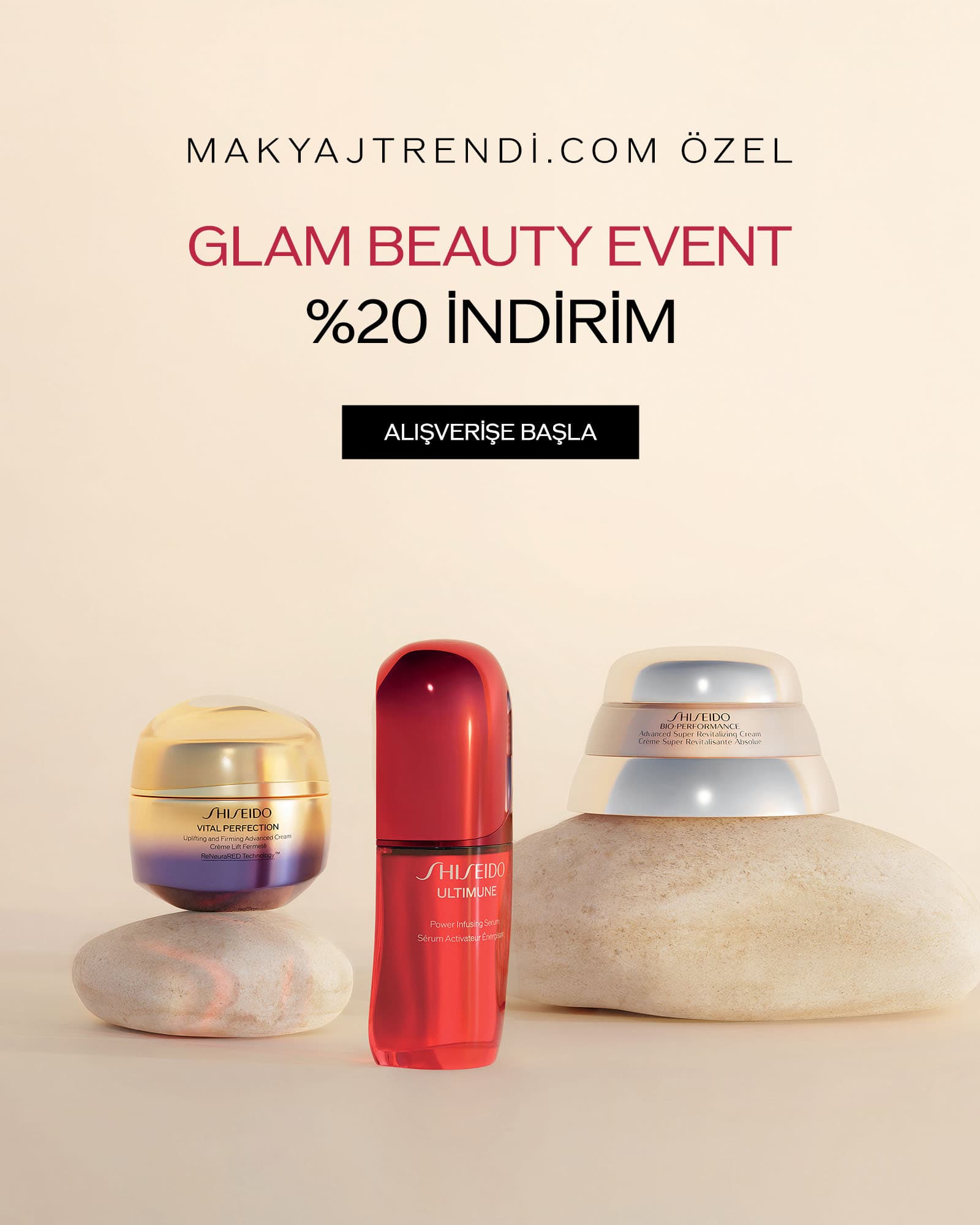 Slider -Shiseido %20 İndirim