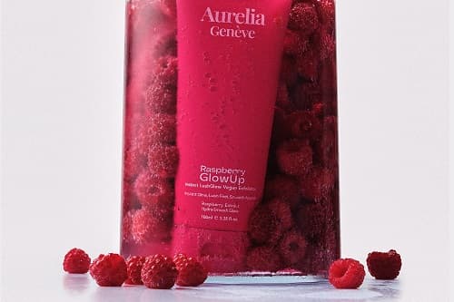 AURELIA GENÈVE RASPBERRY GLOWUP INSTANT LUSHGLOW VEGAN EXFOLİATOR GERÇEKTEN İŞE YARIYOR MU?