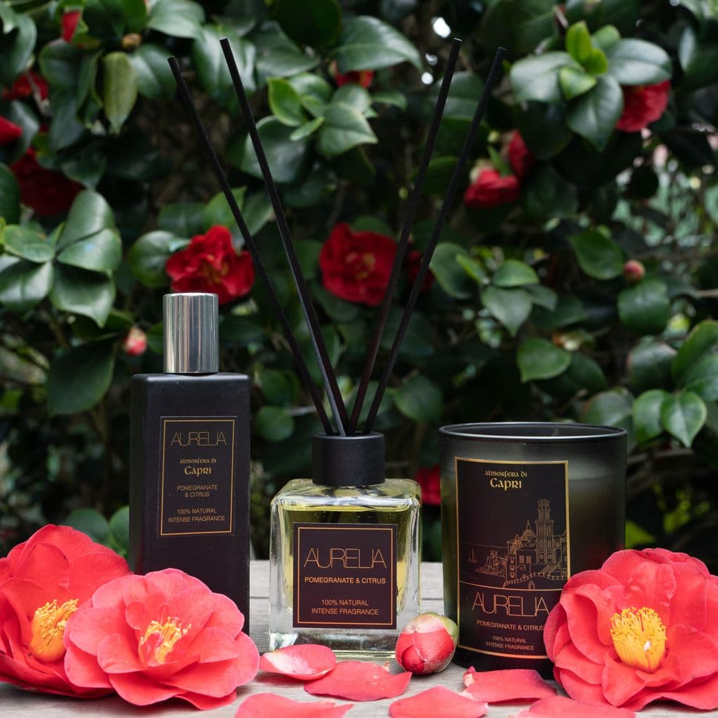 ATMOSFERA DI CAPRI - POMEGRANATE & CITRUS HOME SET