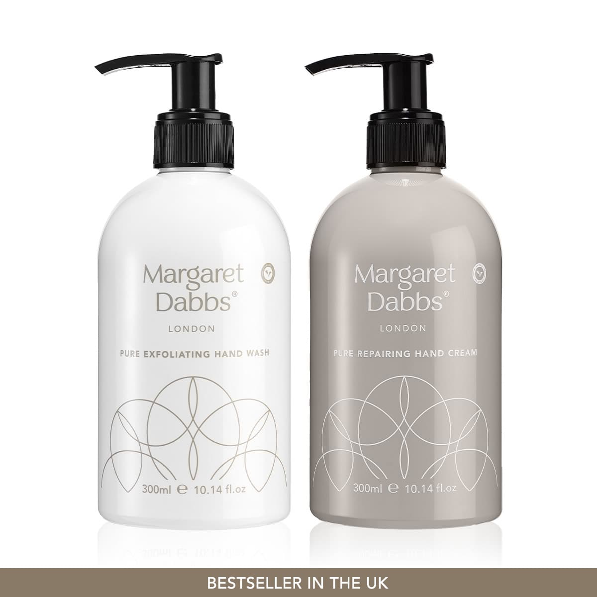 PURE REPAIRING HAND CREAM & PURE EXFOLIATING HAND WASH DUO