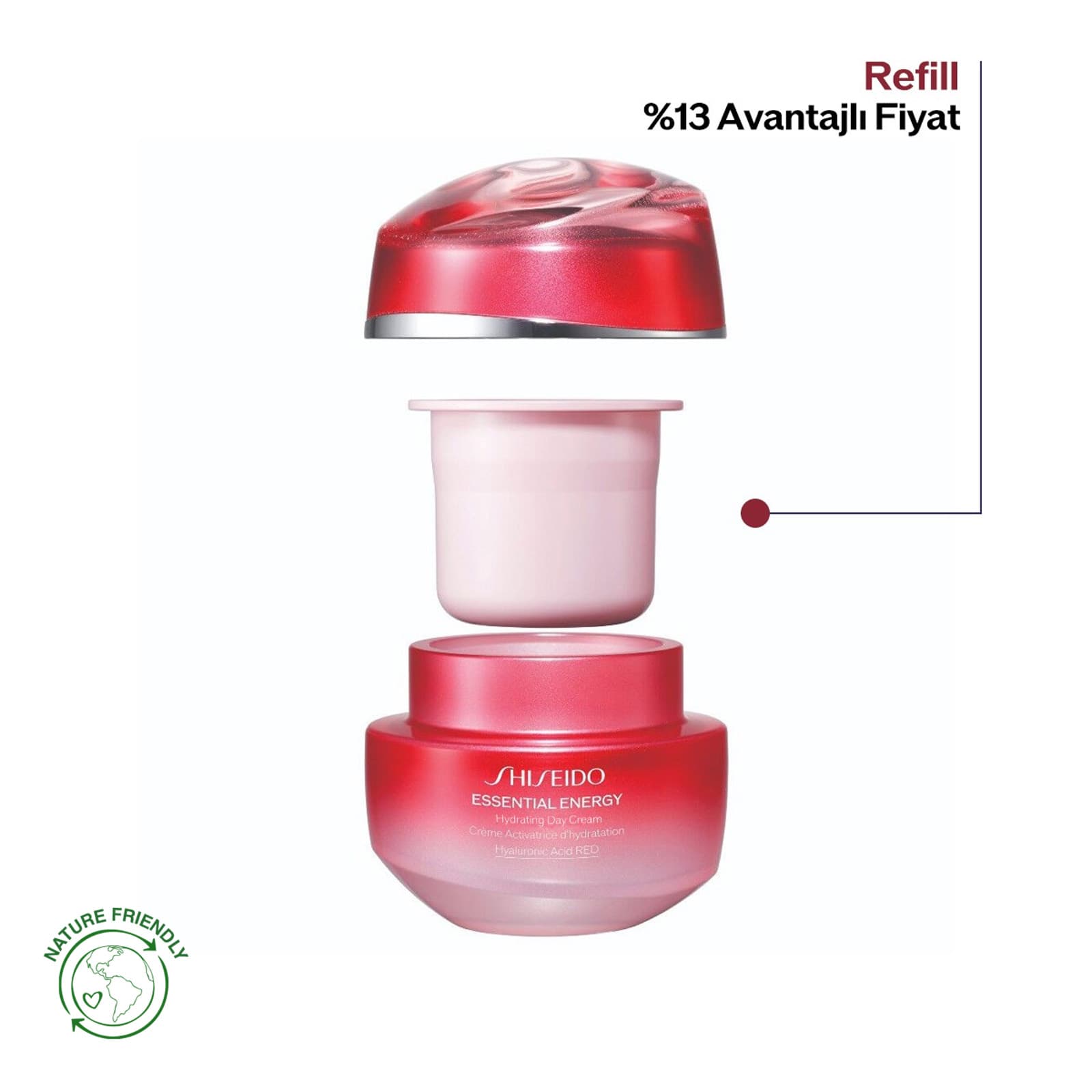 ESSENTIAL ENERGY HYDRATING DAY CREAM SPF20 REFILL